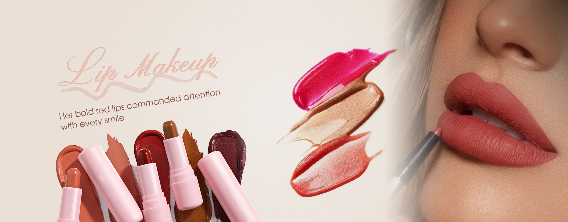 Maquillage à lèvres dupe